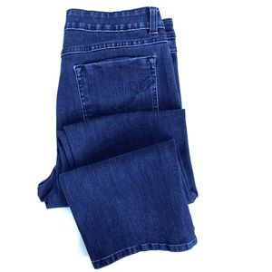 soft Surroundings Jeans 12 Blue Classic Slim Fit